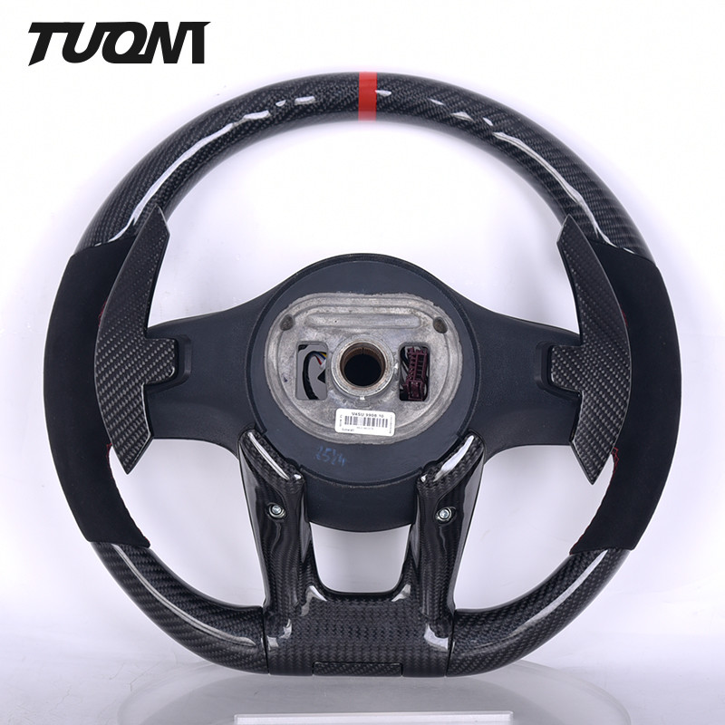Alcantara Carbon Fiber Steering Wheel Mercedes - Benz A45 W205 W166 W716 W204 Glc Gle