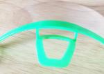 Green Catering Anti Spit Transparent Plastic Clear Open Mouth Shield