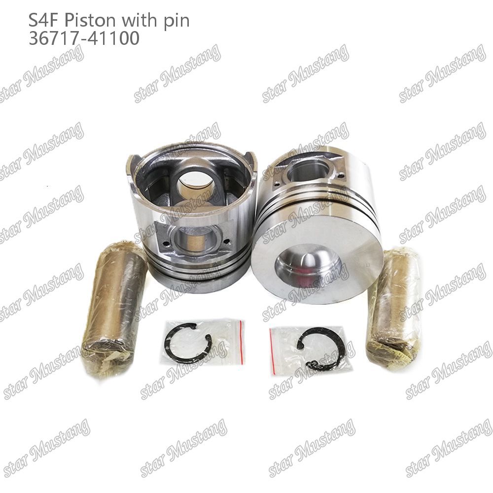 Piston S4F 36717-41100 For Mitsubishi Engine Spare Parts