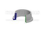 DN 48 Mm White Color Silicone Rubber Grommets T Shaped Household End Caps
