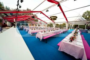 Quality PVC Anti Rust Surface Marquee Wedding Tent Waterproof 120km/H Wind Speed wholesale