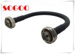 LOW PIM 3 Meters 1/2 inch Superflex Jumper cable MINI DIN Male To 7/16 DIN Male