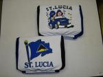 Knitted Polyester Headrest Covers Customised Logo ISO 9001 Certification