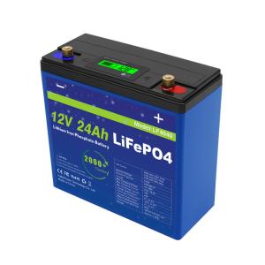 Quality 12V 24Ah Lifepo4 Battery Pack 4S4P 32700 6Ah Cells Lightweight Compact wholesale