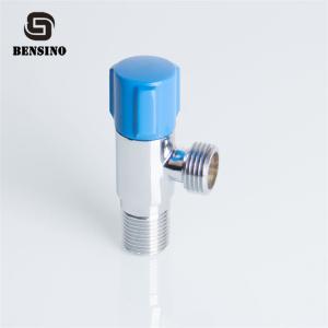 Quality Blue Chrome Plated 5bar 12 X12 Brass Angle Valve wholesale