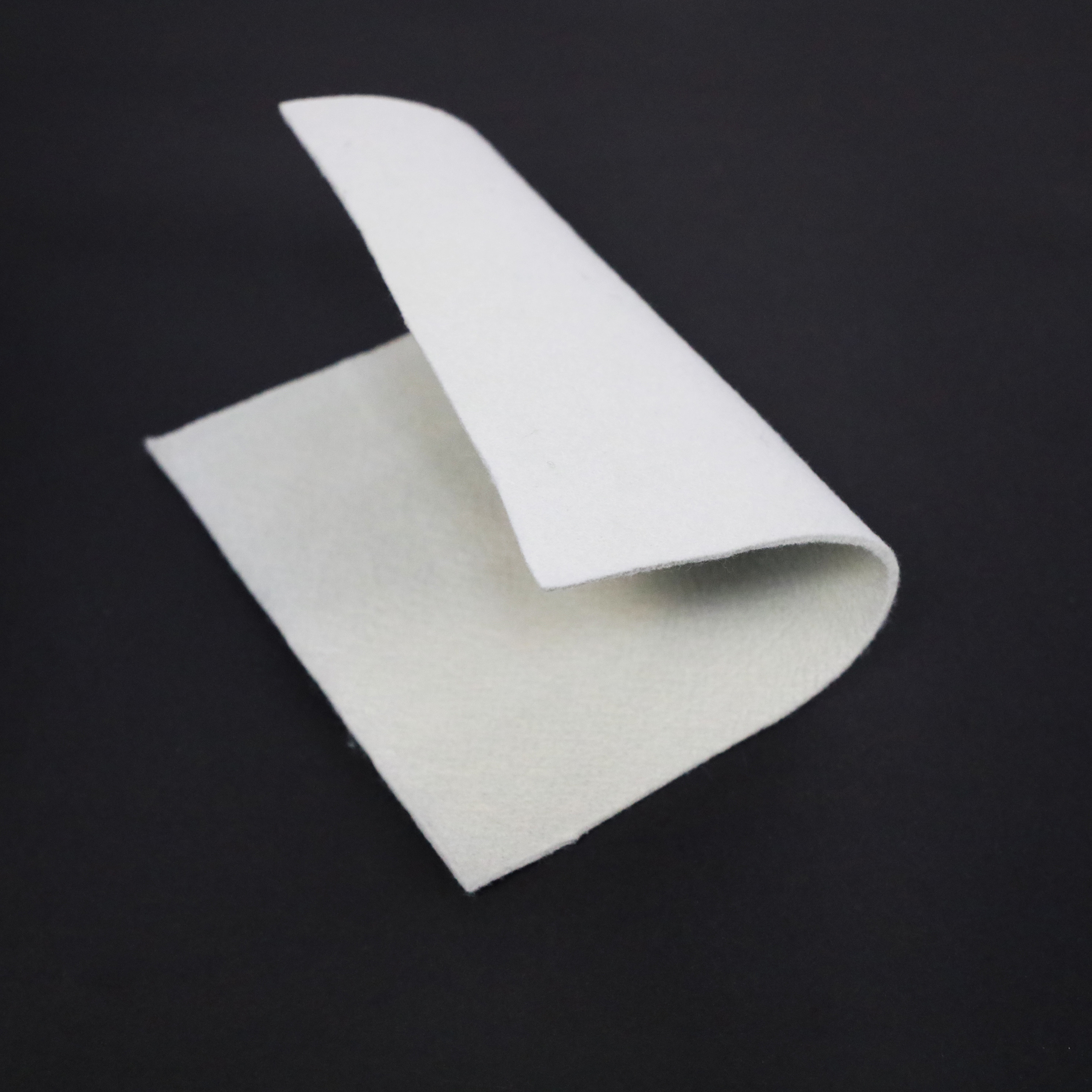 White Black Non-woven Needle Punched Geotextile PET PP For Road Highway Railway