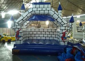 Quality Amazing Spiderman Inflatable Bouncer , Small Inflatable Bouncer for Kids wholesale
