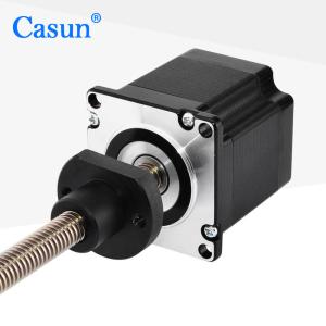Quality External Lead Srew Stepper Motor NEMA 23 2.8A 1N.M Captive Stepping Motor wholesale
