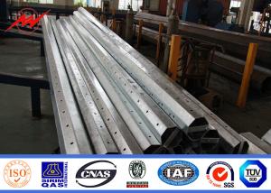 Quality 8M Height 11M Width Roadway Driveway Traffic Light Pole Galvanised Steel Pole wholesale