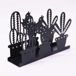 Dinner Metal Napkin Holder Black Coffee Cup Shape Paper Napkin Holder 15 X 4 X