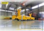 Machinery Heavy Duty Die Carts / Powered Trolley Cart Works Handling Trailer
