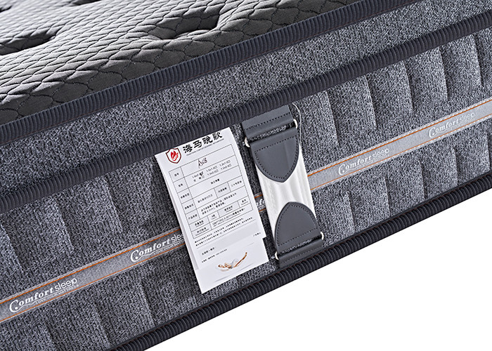 Breathable Soundproof Latex Spring Mattress Anti Decubitus 27cm Height King Size