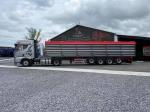 30-60tons Customized Extendable Hydraulic Transportation Sidewall Truck Trailer