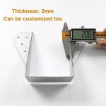 Different Materials Angle Wood Brackets Joist Hanger Construction Metal Timber