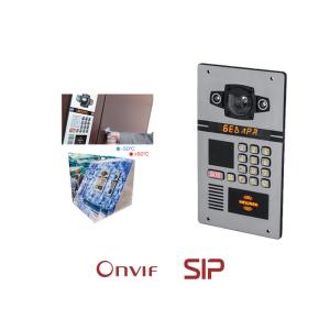 Quality ONVIF Vandal Resistant 1.3 Megapixel Apartment Video Intercom wholesale