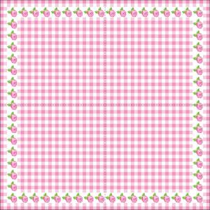 Quality 15-120gsm Valentine Cocktail Napkins , 13x13&quot; Pink Flower Napkins wholesale