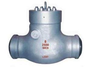 Quality ANSI 2500 LB Weighted Disc Type Check Valve Horizontal Butt Welded wholesale