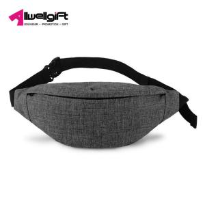Quality Travel Fanny Bag Sling Pocket Super Lightweight Orange lining For Travel Cashier's box Waist Pack wholesale