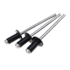 Quality Black Painted Pop Rivets Aluminum Fastener 5052 Steel Mandrel wholesale