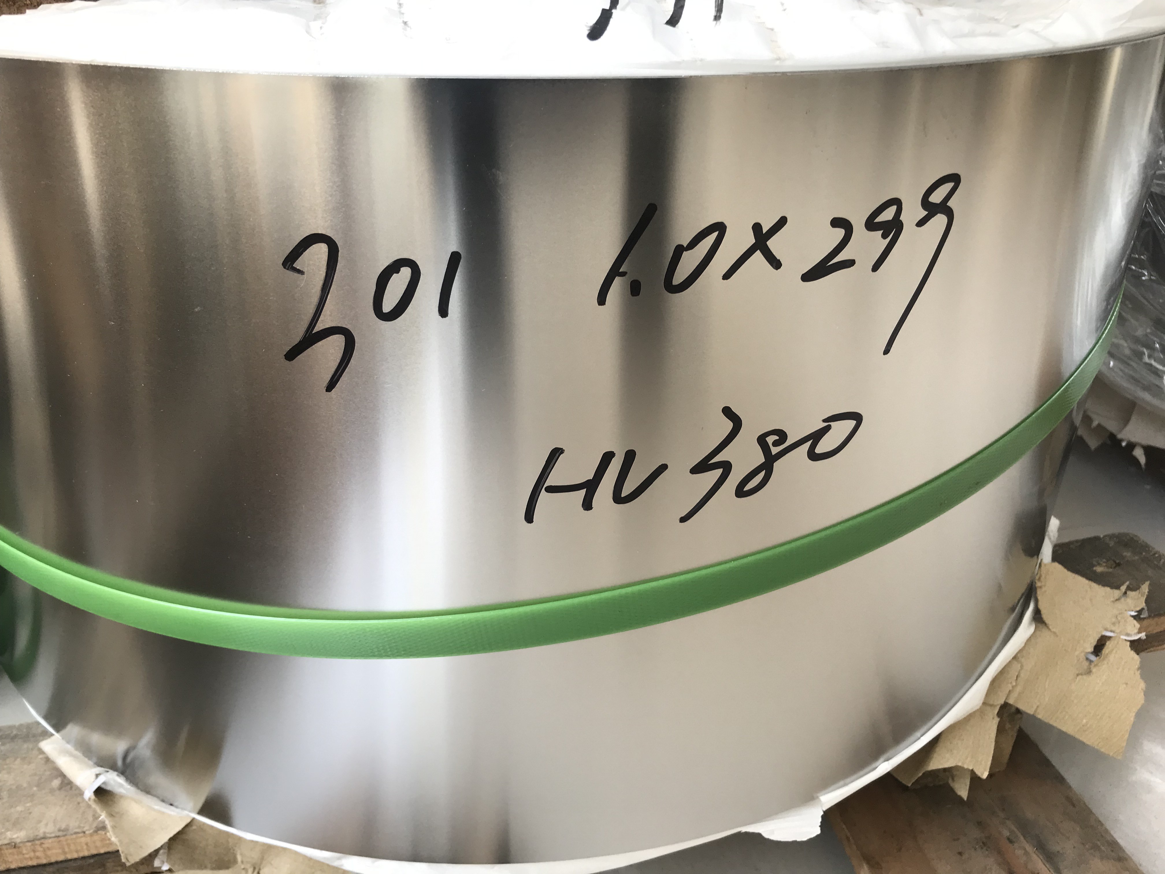 EN 1.4310 AISI 301 Stainless Steel Belts Spring Steel Strip Thin Strip