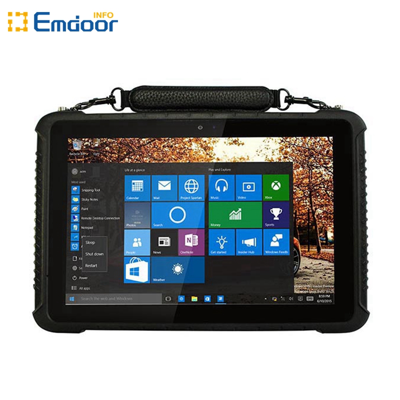 IP68 Rugged Tablet 10.1 inch Win10 Home/Pro/IOT NFC Fingerprint 1D 2D Barcode Scanner