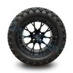 Shu Ran 14 Inch Golf Cart Wheels And Tires Rims with DOT Tires 101.6 PCD 4x4