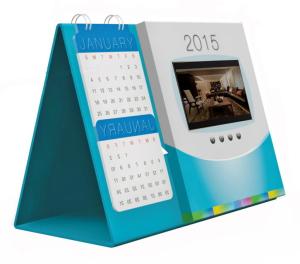 Quality Popular 7 Inch Lcd Video Brochure For Greeting / Calendar Card , Rechargeable Battery wholesale