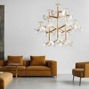 Quality Modern Designer sputnik chandelier Living Room Home Bedroom Home Preciosa Fractal Chandelier(WH-MI-340) wholesale