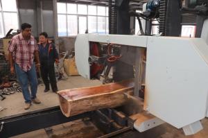 Quality wood cutting band saw automatic log saw cutting machine portable sawmill for sale wholesale