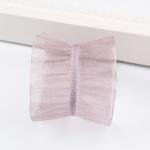 25mm|38mm Wrinkle Edge Polyester Organza Ribbon for DIY Hair Ribbon Bow