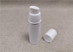 Airelss Acrylic Lotion Bottle Pure White Color No Dip Tube 30 / 50 / 80Ml