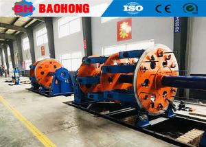 Quality Cage Type Wire Cable Planetary Stranding Machine With Back Twist Anti Torsion wholesale