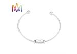 Removable Wired Cuff Womens Engraved Bracelets 7g
