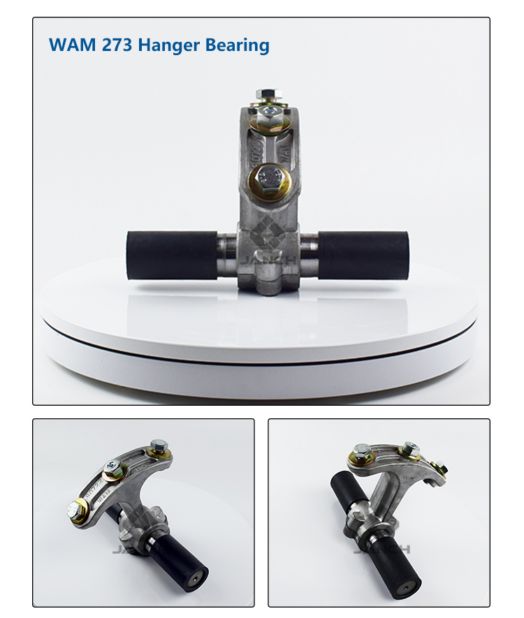 Encoder Flexible Coupling Fixed Type Intermediate Hanger Shaft for Cement Conveying
