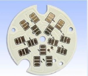 Quality 1.5mm 28W round led circuit board with lens for XPE led street light wholesale