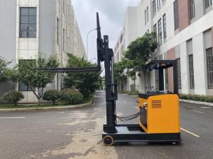 Quality 2/1X tires Electric Pallet Stacker 2500 KG Pedestrian Reach Stacker wholesale