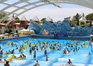 Quality Excited Water Park Surfing Wave Pool , Wave Height 0.3 ~ 1.0m wholesale