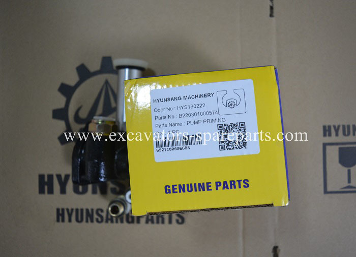 Sany SY215 Excavator Engine Parts Engine Fuel Pump B220301000657 B220301000574 B229900003880