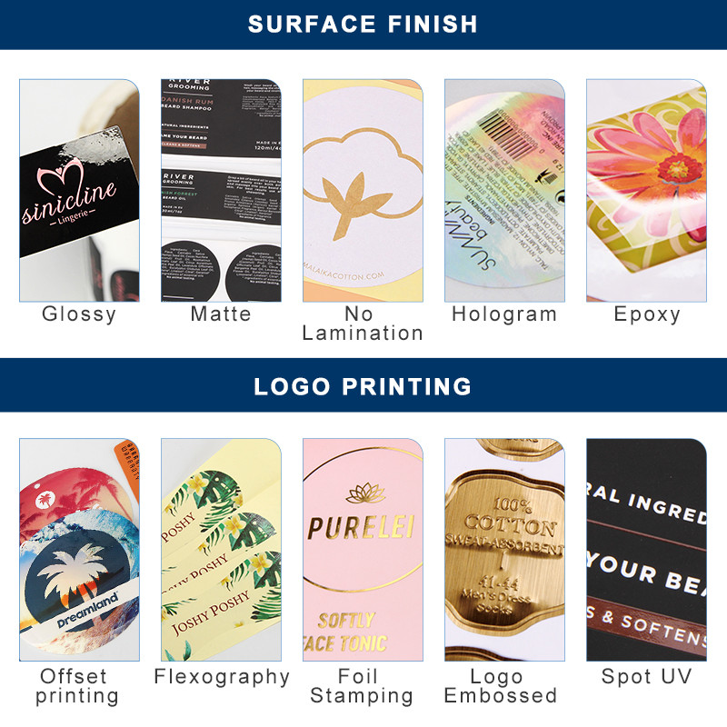 44mm Custom Plastic Product Sticker Printing Labels On Sticker Paper ISO9001