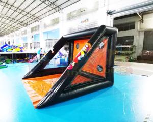Quality Carnival Inflatable Sports Games Blow Up Football Goal wholesale