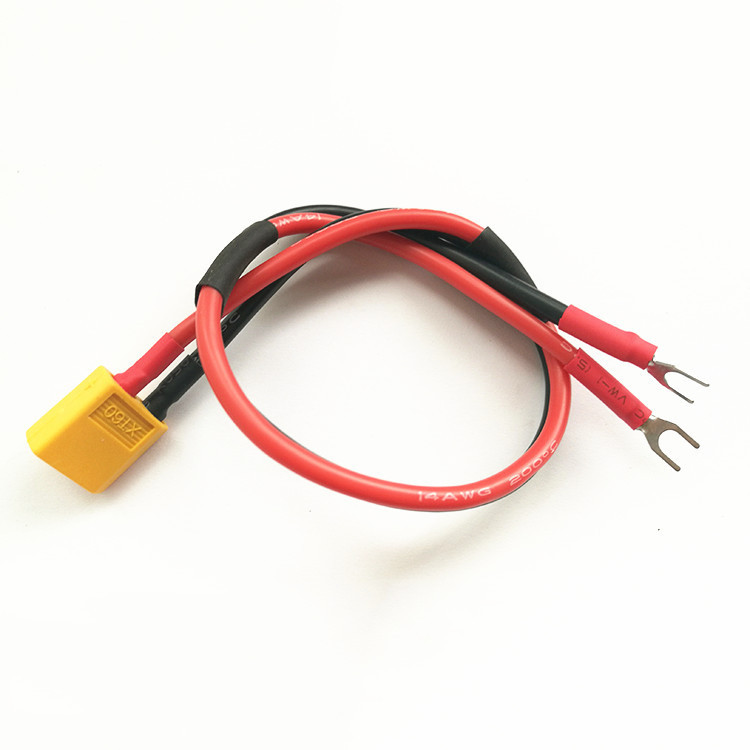 XT60 Female to 4mm U-Type Spade Fork Open Terminal Battery Charging 12awg 20cm XT60 Battery Charging Cables Assemblies