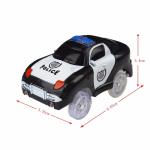 Custom LED Light Up Cars Toys With Flashing Lights Fancy DIY Toy Cars Kid