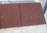 Red Sandstone Stone Tile For Paving Sound Insulation Anti Damage