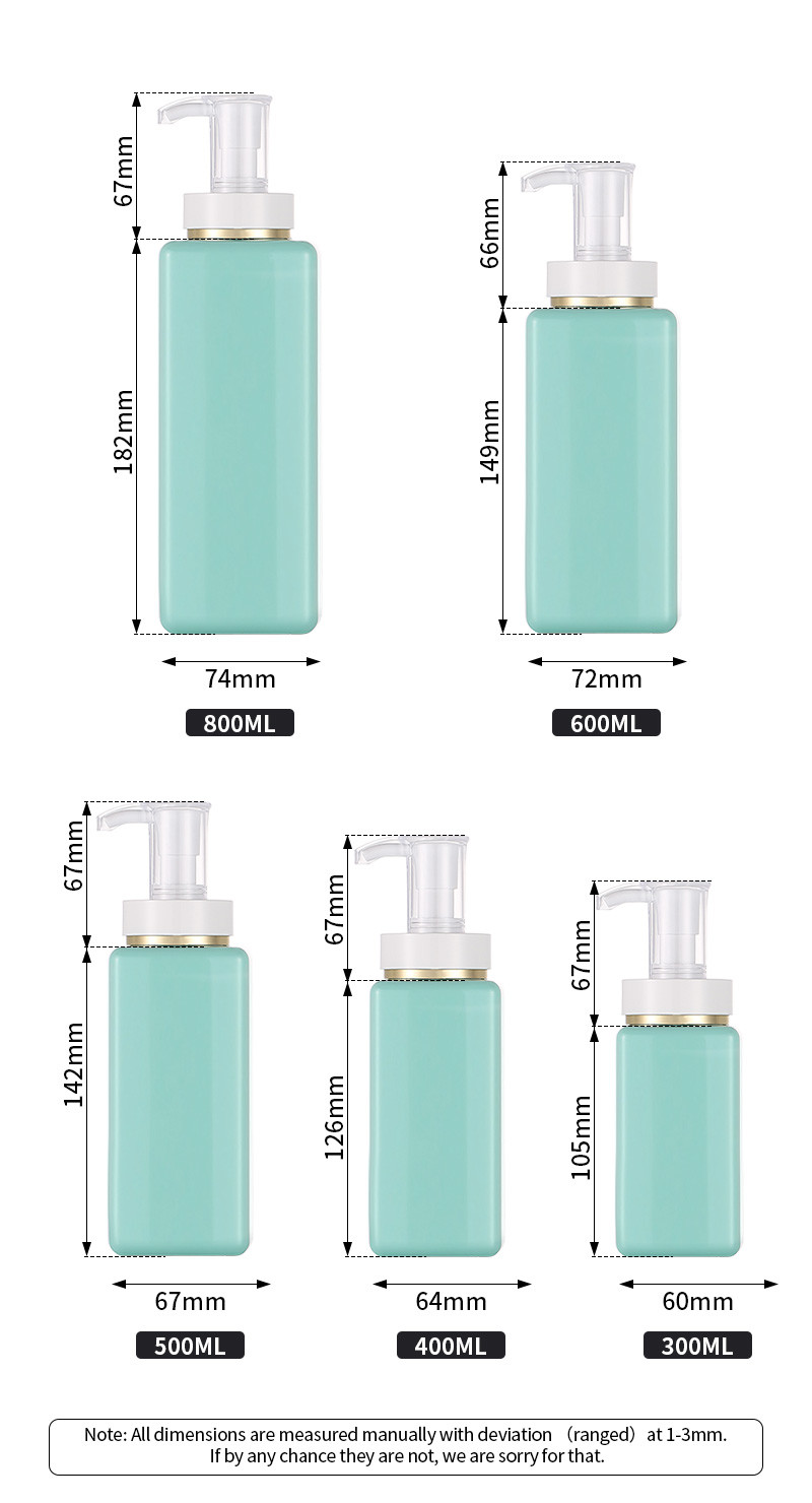 food grade Cosmetic Lotion Bottle , 400ml pump container for lotion