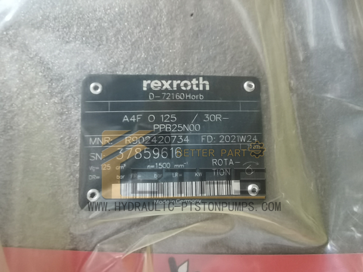Rexroth A4FO Series Replace Hydraulic Pump A4FO A4FM A4FO250/30r-Pzb25n00 Hydraulic Piston Pump