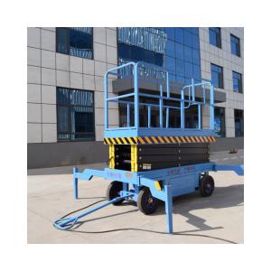 Quality 10m double Masts lift hydraulic hydraulic Aerial Working Platform Lift self propelled lift wholesale