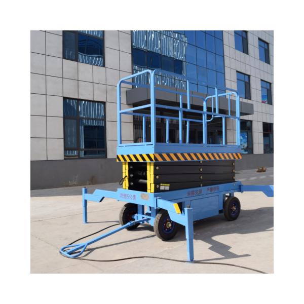 10m double Masts lift hydraulic hydraulic Aerial Working Platform Lift self