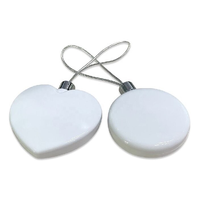DIY Sublimation Christmas Pendant Customized Heat Transfer Christmas Decorations