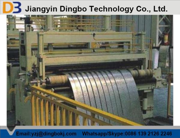 Semiautomatic 380V / 3PH Steel Slitting Line Machine With Hydraulic Tension