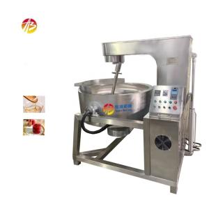 Quality 200kg per Batch Industrial Sauce Cooking Kettle with Mixer and Stirrer Diameter 700-1200mm wholesale